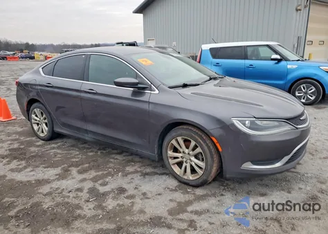 2015 Chrysler 200 Limited из США, поврежденный, VIN 1C3CCCAB4FN734338